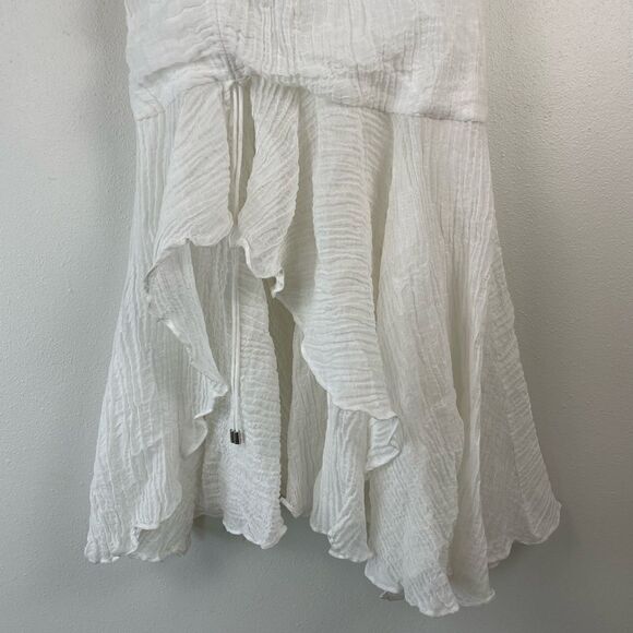 NWT C/MEO COLLECTIVE Temptation Strapless White Dress Size S - Picture 2 of 8